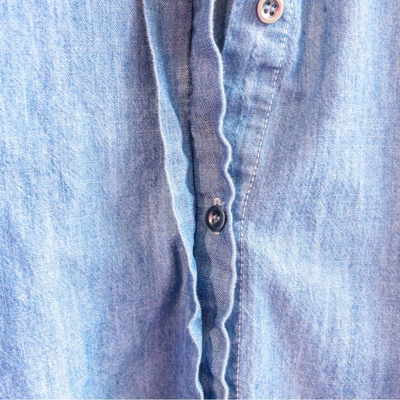 Avenue Denim Button-Up Tunic - Picture 5 of 10